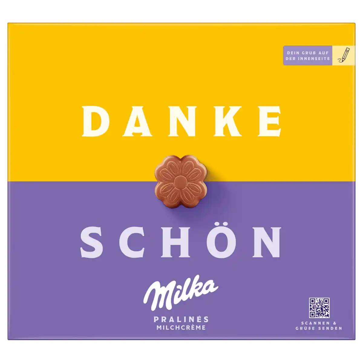 Bild 1 von Milka Dankeschön Pralinés Milchcrème 110g