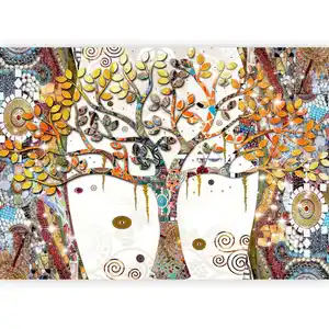 artgeist Fototapete, Mehrfarbig, Textil, Bäume, 250x175 cm, CE, Tapeten & Wandverkleidungen, Fototapeten