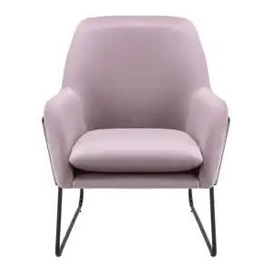 Sessel Kezia Rosa Samt, Rosa