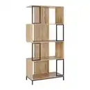 Bild 1 von Regal Geny Eichefarben/Schwarz MDF, Schwarz, Eichefarben
