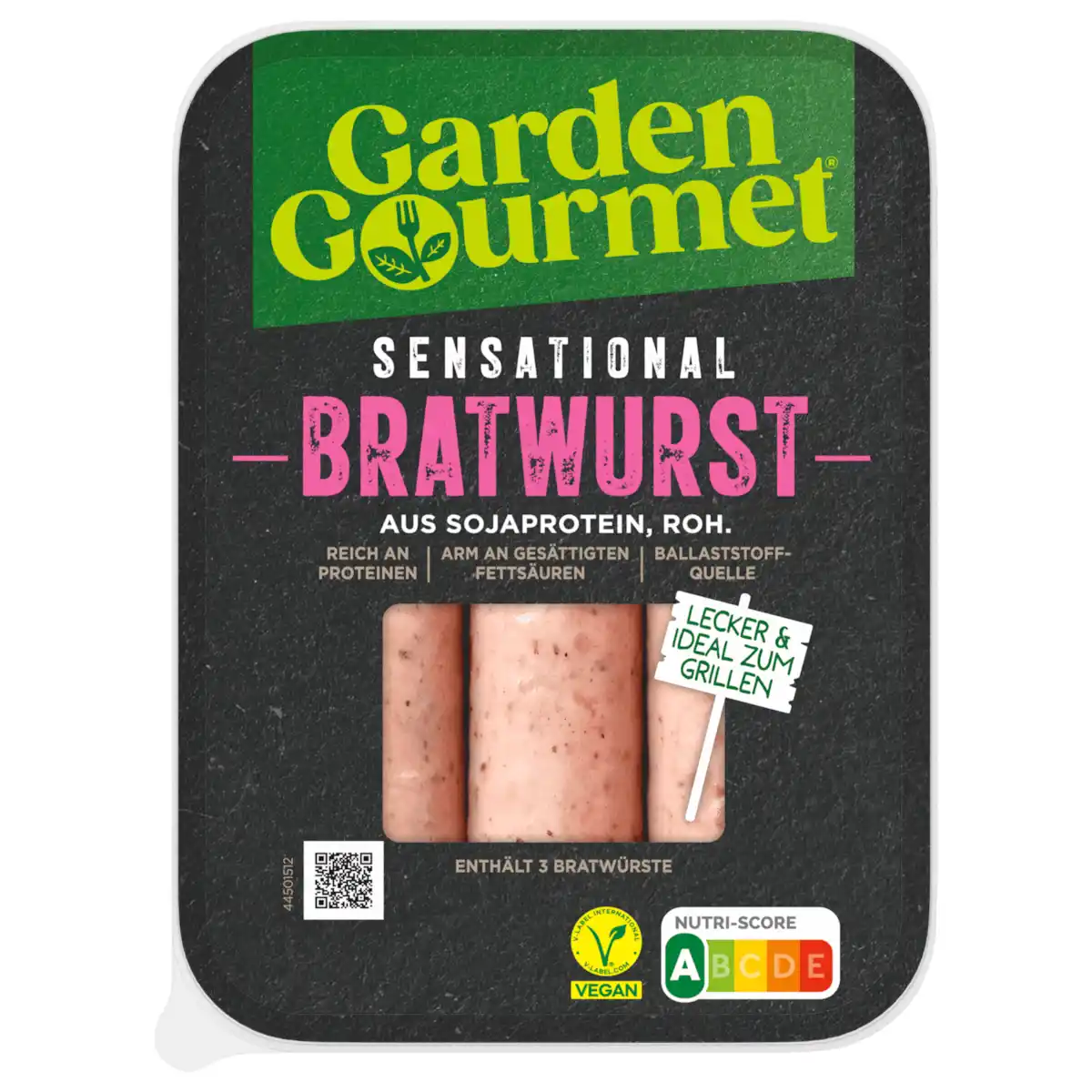 Bild 1 von Garden Gourmet Sensational Bratwurst vegan 180g