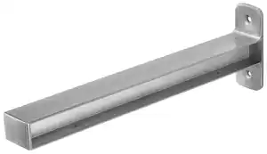 Wandhalter aus Aluminium, Alufarben