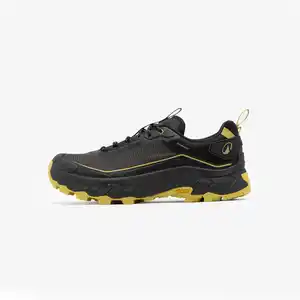 QUECHUA Wanderschuhe Herren niedrig wasserdicht - MH900 schwarz