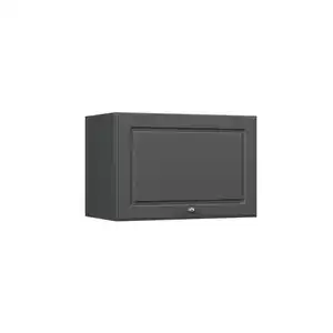Vicco Hängeschrank, Anthrazit, Anthrazit, Holzwerkstoff, 1 Fächer, Rechteckig, 60x40x34.1 cm, Küchen, Küchenmöbel, Küchenschränke, Küchenoberschränke
