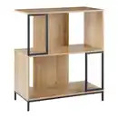 Bild 1 von Standregal Geny Eichefarben/Schwarz MDF, Schwarz, Eichefarben