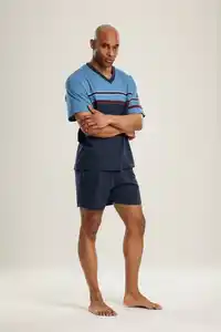 le jogger® Shorty (Packung, 4 tlg., 2 Stück) kurze Pyjamas