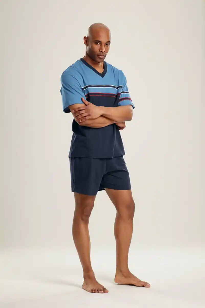 Bild 1 von le jogger® Shorty (Packung, 4 tlg., 2 Stück) kurze Pyjamas