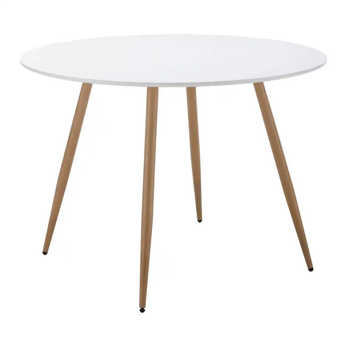 Bild 1 von Esstisch John Weiß MDF L/B/H ca. 110/110/76 cm rund, Weiß