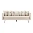 Bild 1 von Bigsofa Luis Beige Samt, Beige