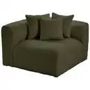Bild 1 von Livetastic Sofaelement Bloom, Olivgrün, Textil, 1-Sitzer, 115x70x115 cm, Made in EU, erweiterbar, Rücken echt, individuell planbar, Wohnzimmer, Sofas & Couches, Sofas, Modulsofas