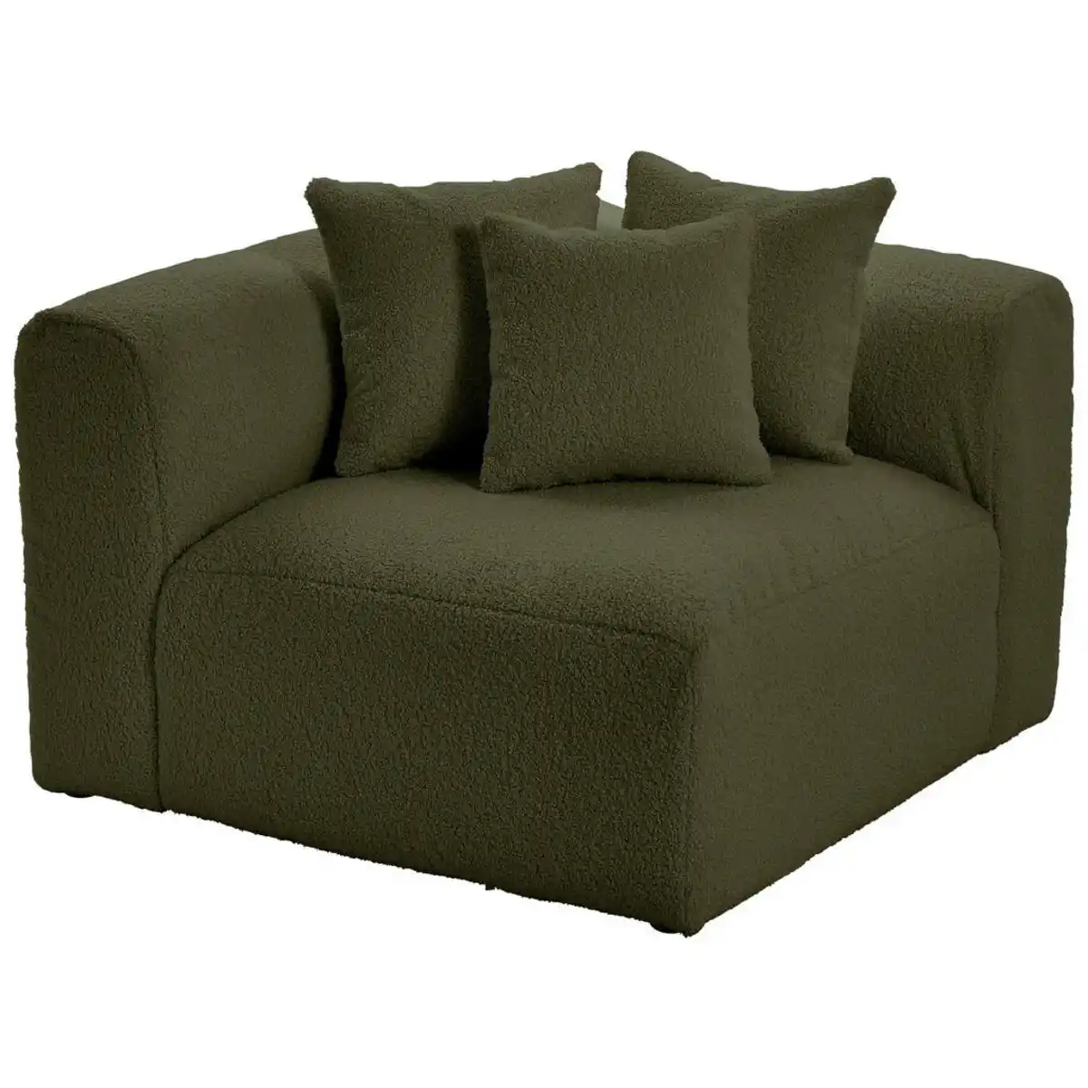 Bild 1 von Livetastic Sofaelement Bloom, Olivgrün, Textil, 1-Sitzer, 115x70x115 cm, Made in EU, erweiterbar, Rücken echt, individuell planbar, Wohnzimmer, Sofas & Couches, Sofas, Modulsofas