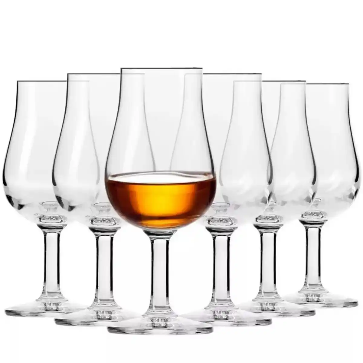Bild 1 von Krosno Glass Whiskygläser,, Transparent, Glas, 0.11 L, Hergestellt in Europa, geschmacks- und geruchsneutral, Essen & Trinken, Gläser, Whiskygläser