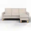Bild 1 von Wohnlandschaft Noemie Beige Webstoff, Beige