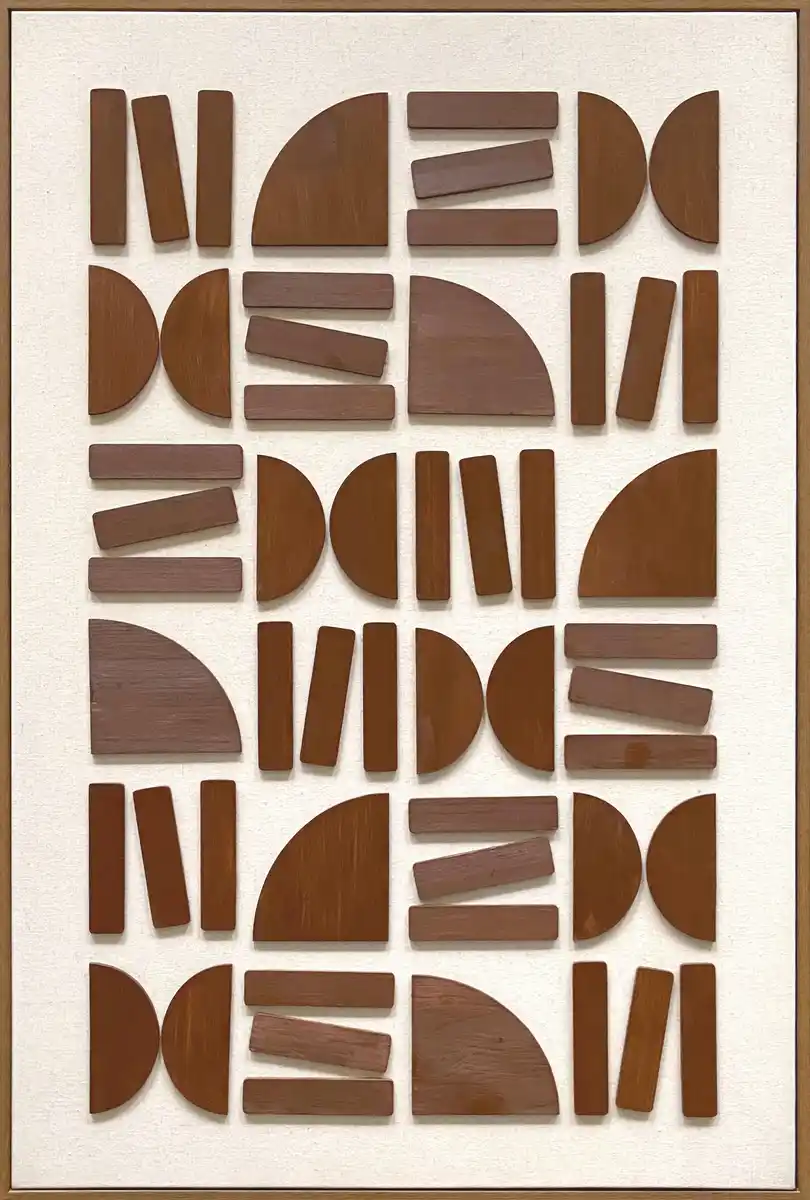 Bild 1 von Keilrahmenbild Denise ca. 60x90cm, Braun