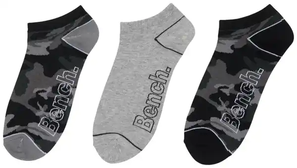 Bild 2 von BENCH Sneaker-Socken, 3 Paar