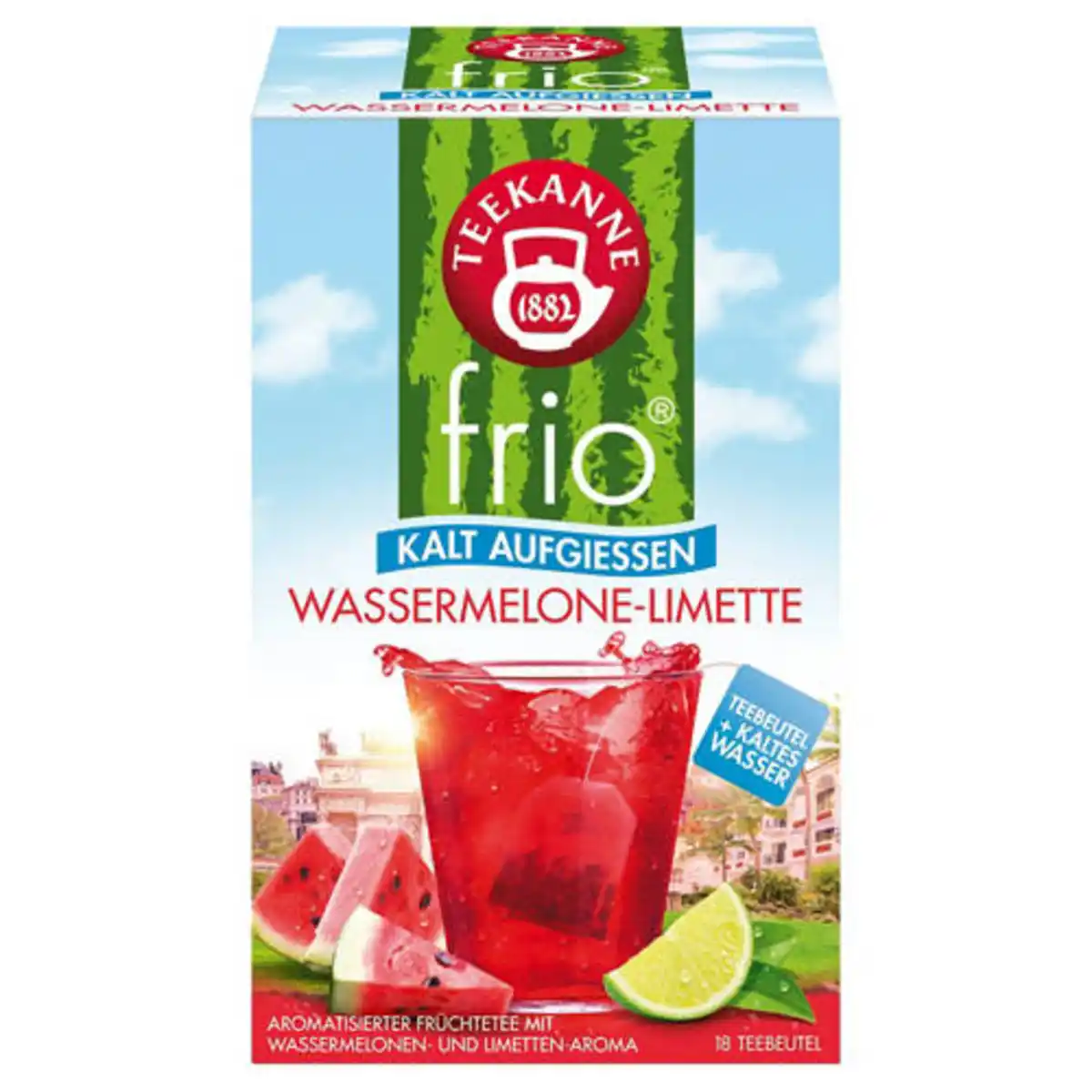 Bild 1 von TEEKANNE Frio Tee 45 g, Wassermelone-Limette