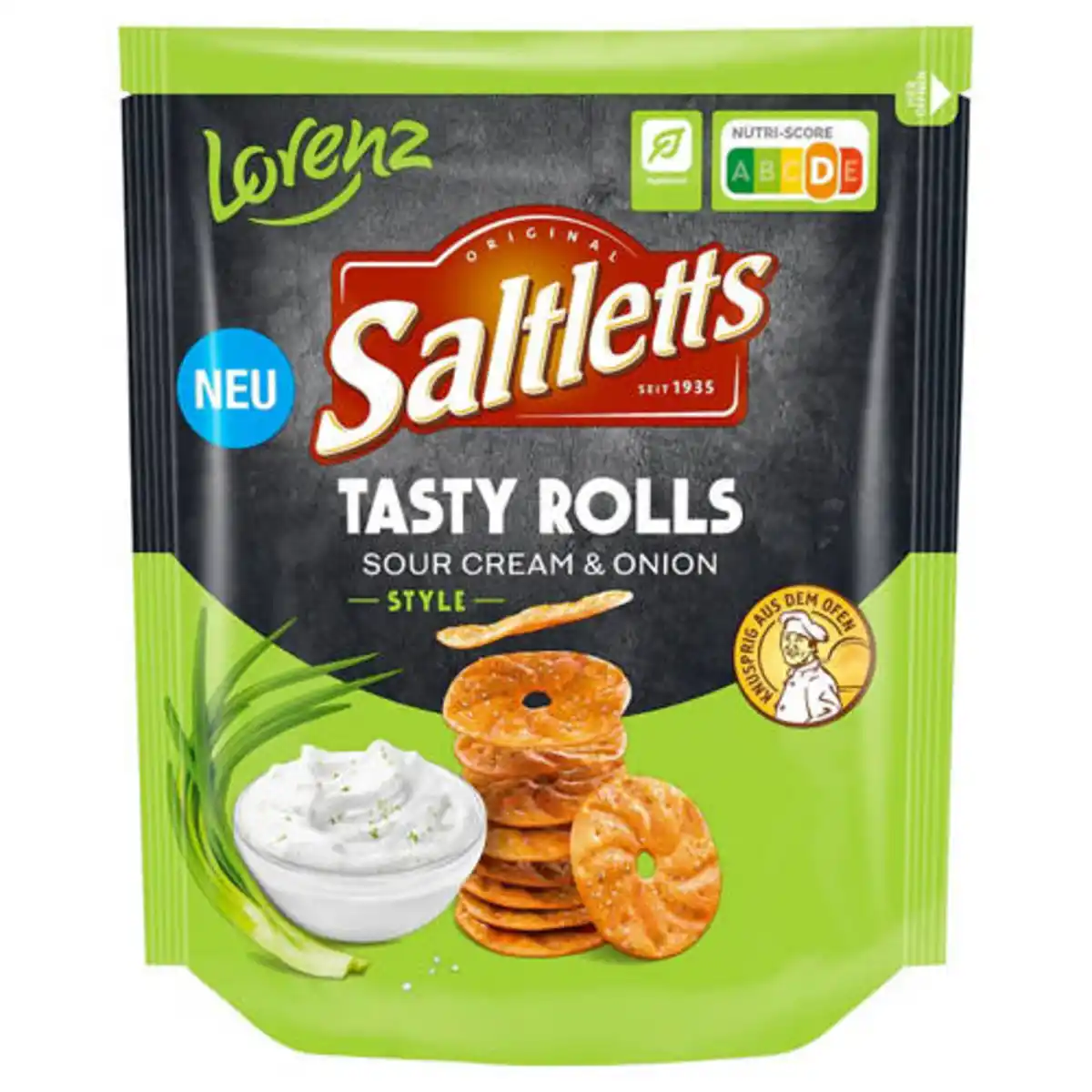 Bild 1 von LORENZ Saltletts, Sour Cream & Onion 130 g