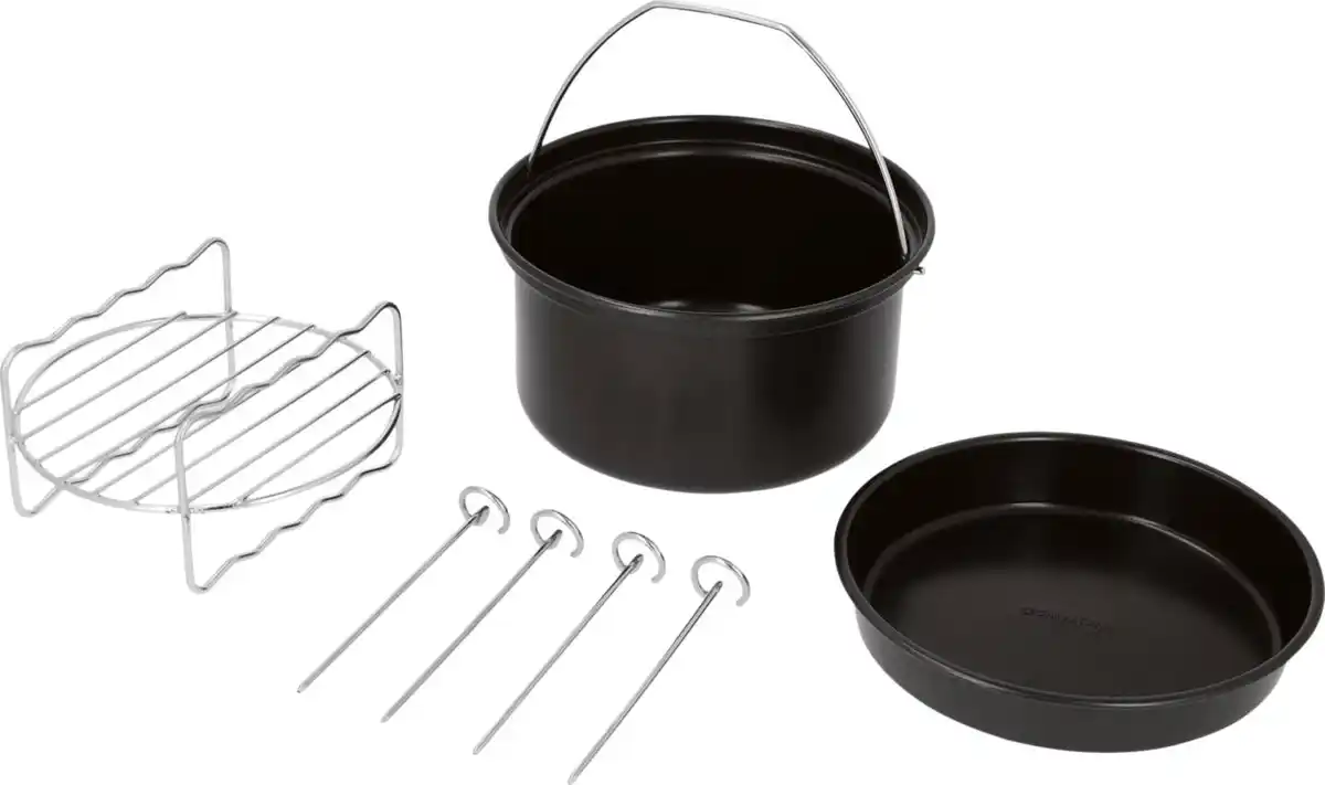 Bild 1 von SILVERCREST® Zubehör-Set für Heißluftfritteusen, 7-teilig