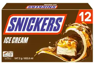 MARS oder SNICKERS Ice Cream, 12 St. = 594 - 603-ml-Packg.