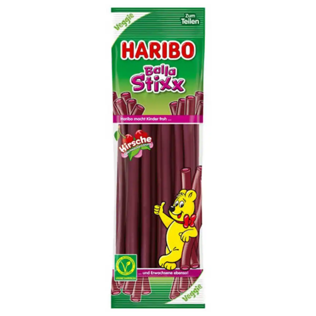 Bild 1 von HARIBO Balla Stixx 200 g, Kirsche