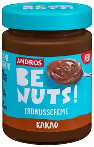 ANDROS »Be Nuts!« Erdnusscreme, 335-g-Glas