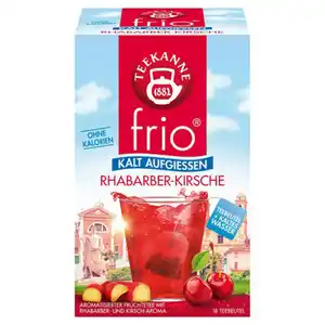 TEEKANNE Frio Tee 45 g, Rhabarber-Kirsche