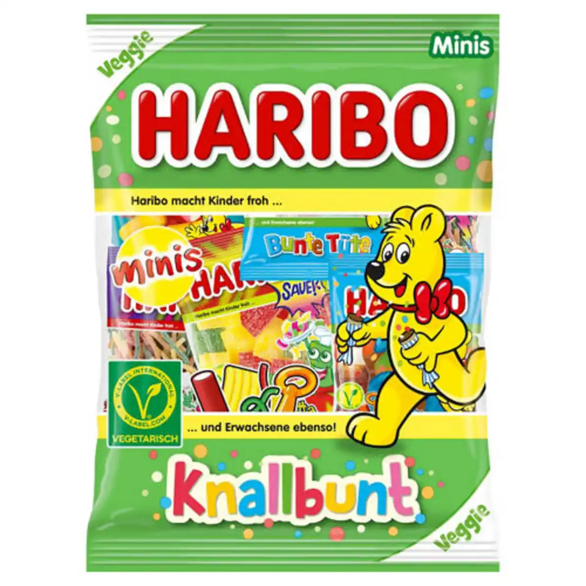Bild 1 von Haribo minis 230 g, Knallbunt