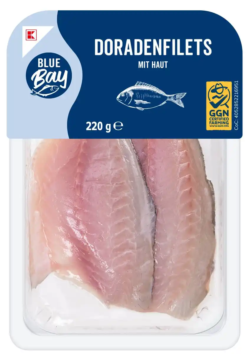 Bild 1 von K-BLUE BAY Doradenfilets, 220-g-Packg.