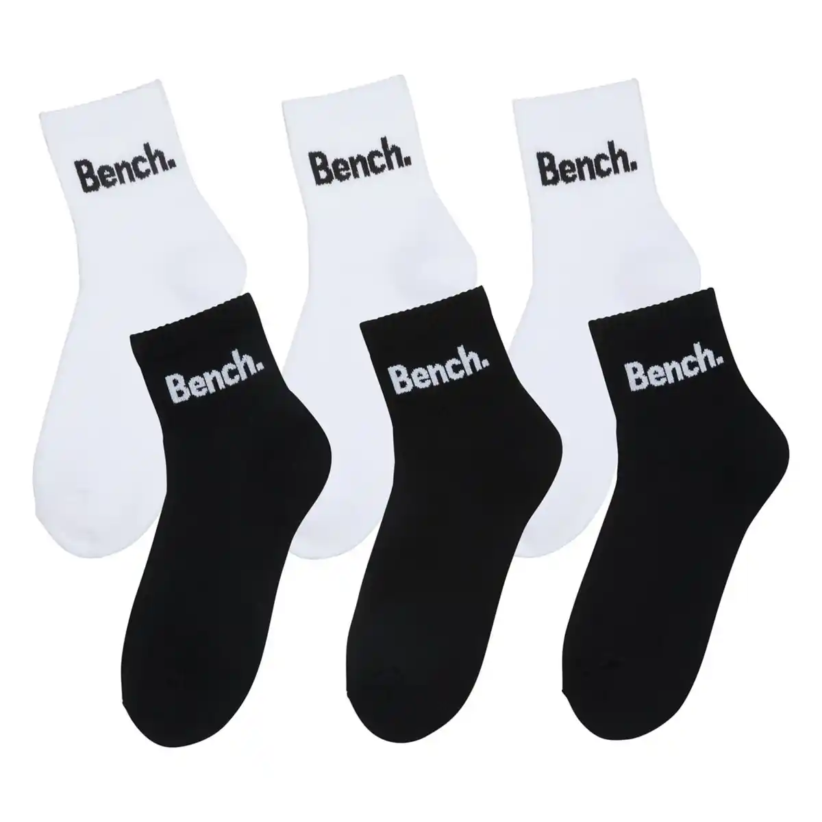 Bild 1 von BENCH Quarter-Socken, 3 Paar
