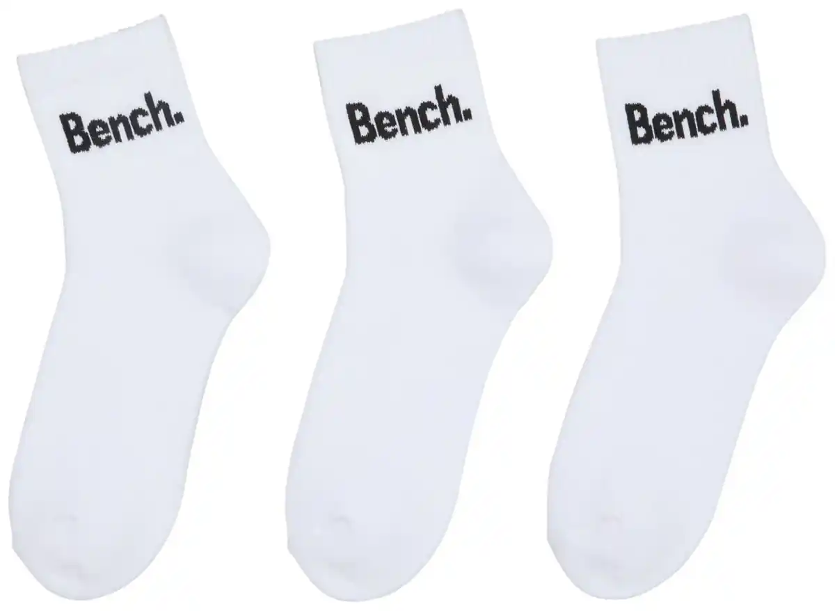 Bild 4 von BENCH Quarter-Socken, 3 Paar