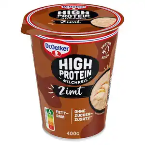 DR. OETKER High-Protein-Milchreis 400 g, Zimt
