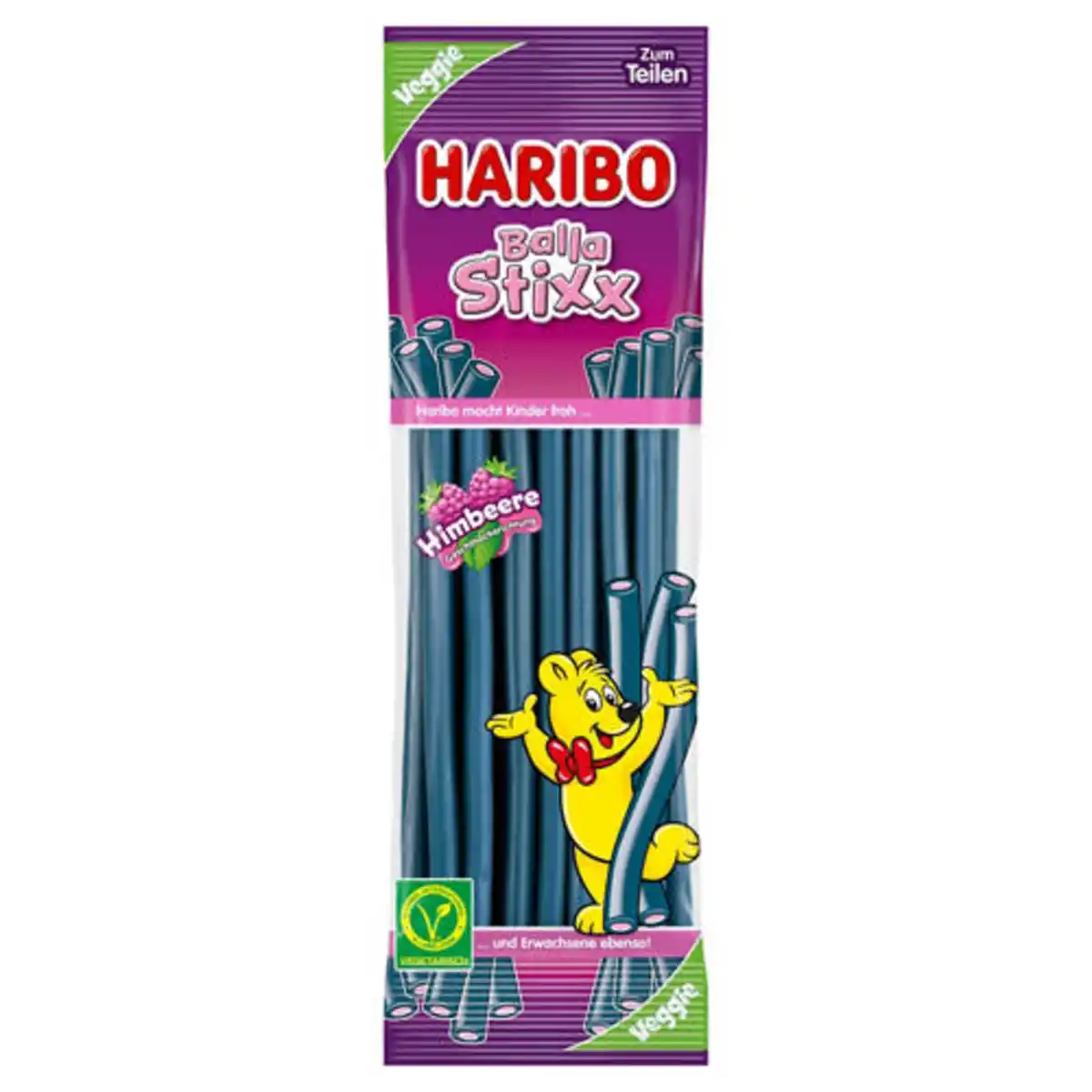 Bild 1 von HARIBO Balla Stixx 200 g, Himbeer/Brombeer