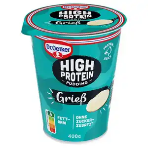 DR. OETKER High-Protein-Pudding 400 g, Grießpudding