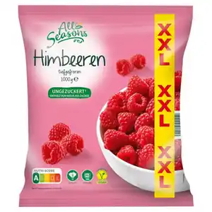 ALL SEASONS Tiefkühl-Himbeeren XXL 1 kg