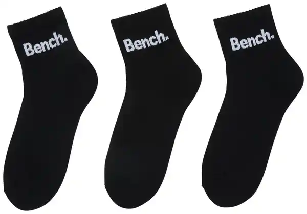 Bild 2 von BENCH Quarter-Socken, 3 Paar