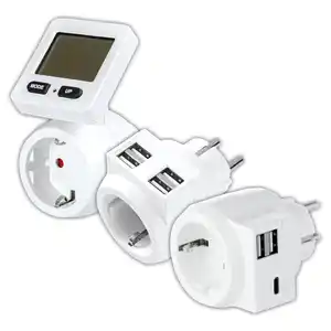 Powertec Electric Steckdosenadapter