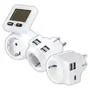 Bild 1 von Powertec Electric Steckdosenadapter