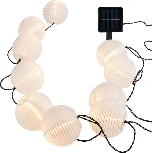 Bild 2 von LIVARNO® LED-Solar-Lichterkette »Lampion«