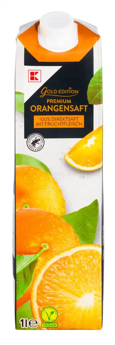 Bild 1 von K-GOLD EDITION Premium-Direktsaft, 1-l-Packg.