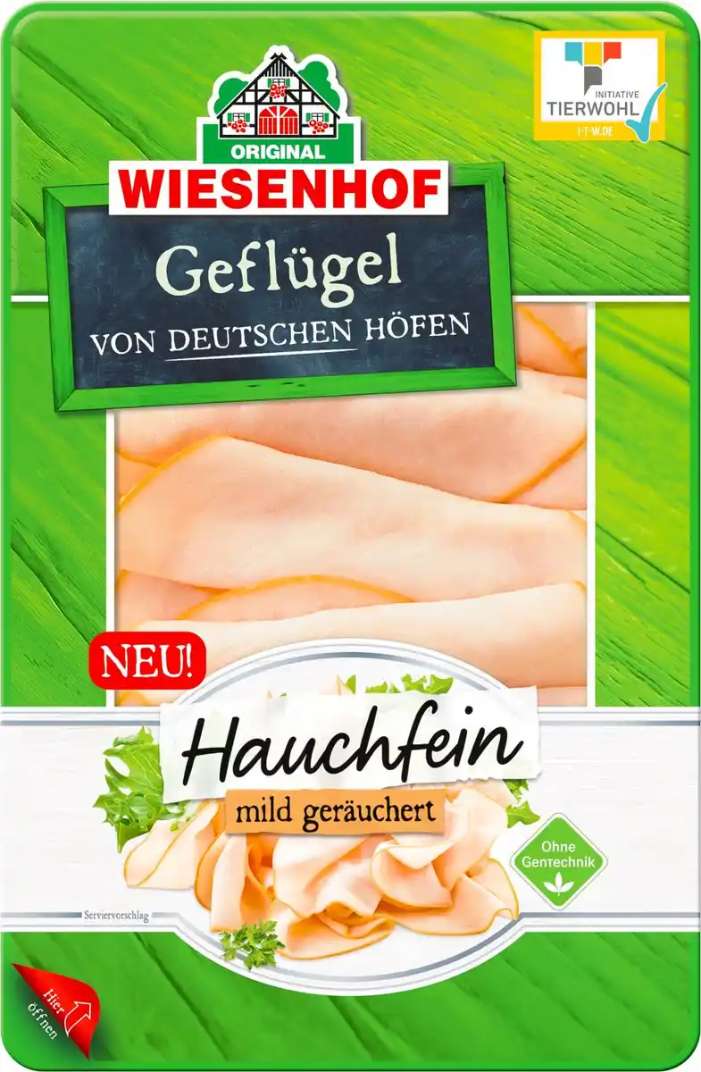 Bild 1 von WIESENHOF Geflügelwurst, 80-g-Packg.