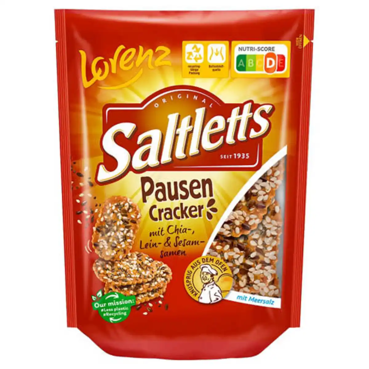 Bild 1 von LORENZ Saltletts, Pausen Cracker 100 g
