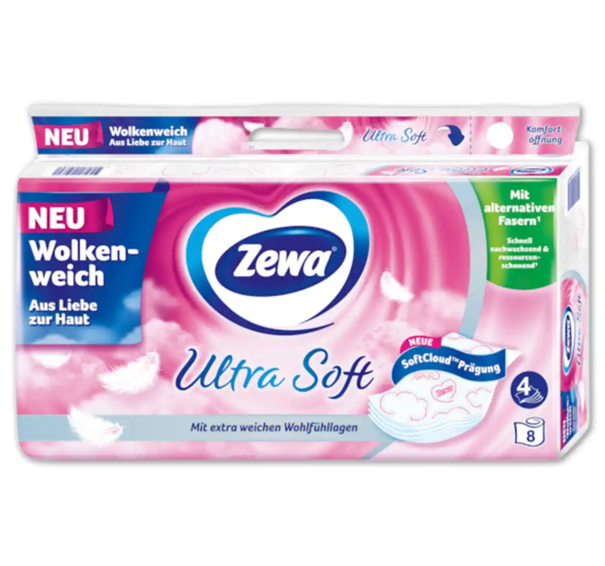 Bild 1 von ZEWA Ultra Soft  Toilettenpapier*
