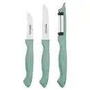 Bild 1 von CROFTON Messer-Set, 3er-Set, Schäler Set, Grün