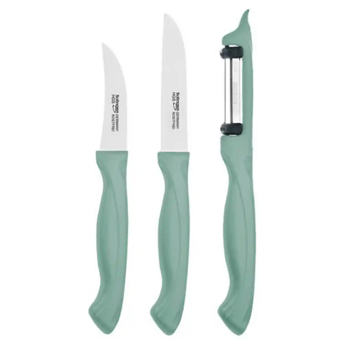 Bild 1 von CROFTON Messer-Set, 3er-Set, Schäler Set, Grün