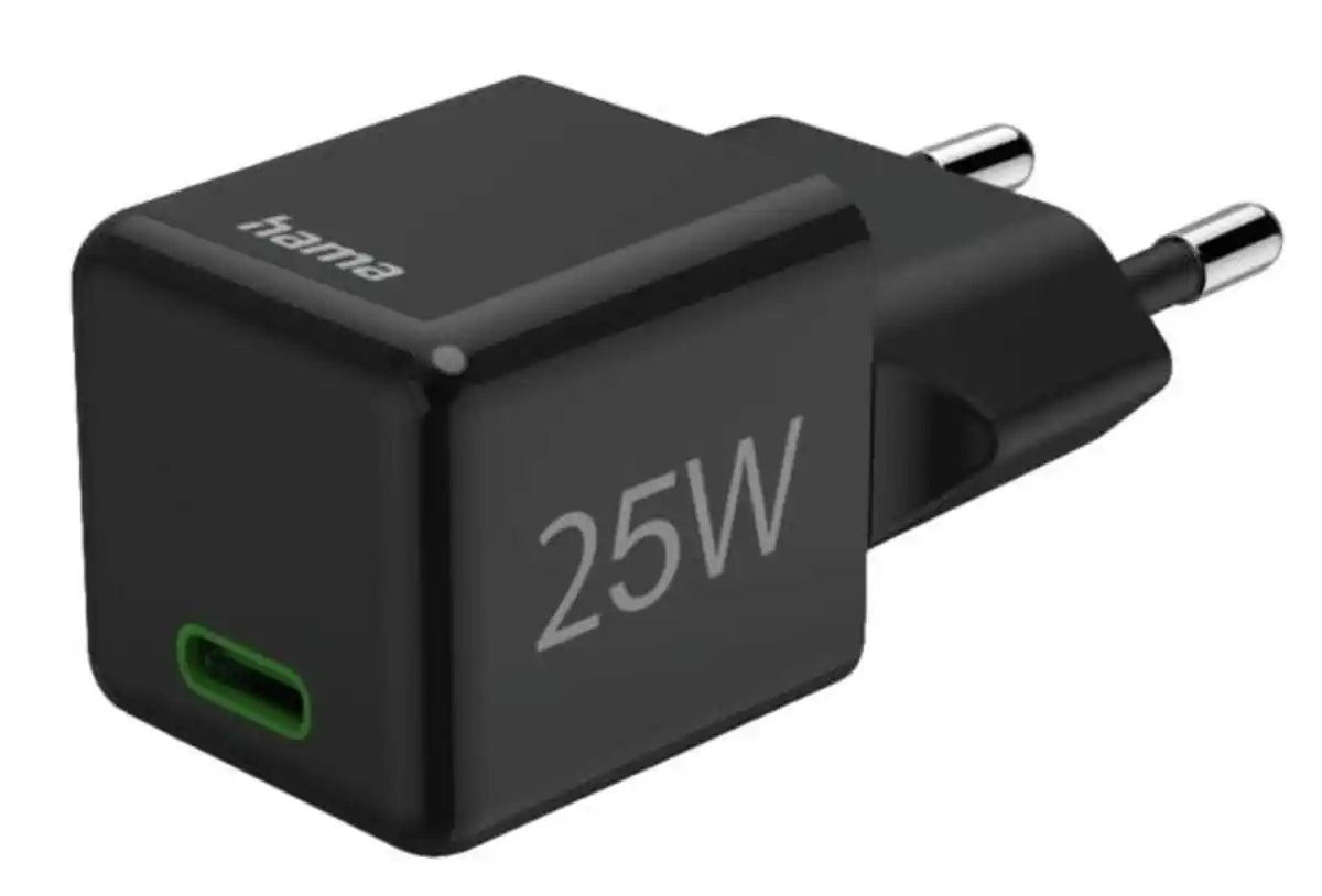 Bild 1 von Hama 201985 SuperMini-Lader,USB-C, 25W