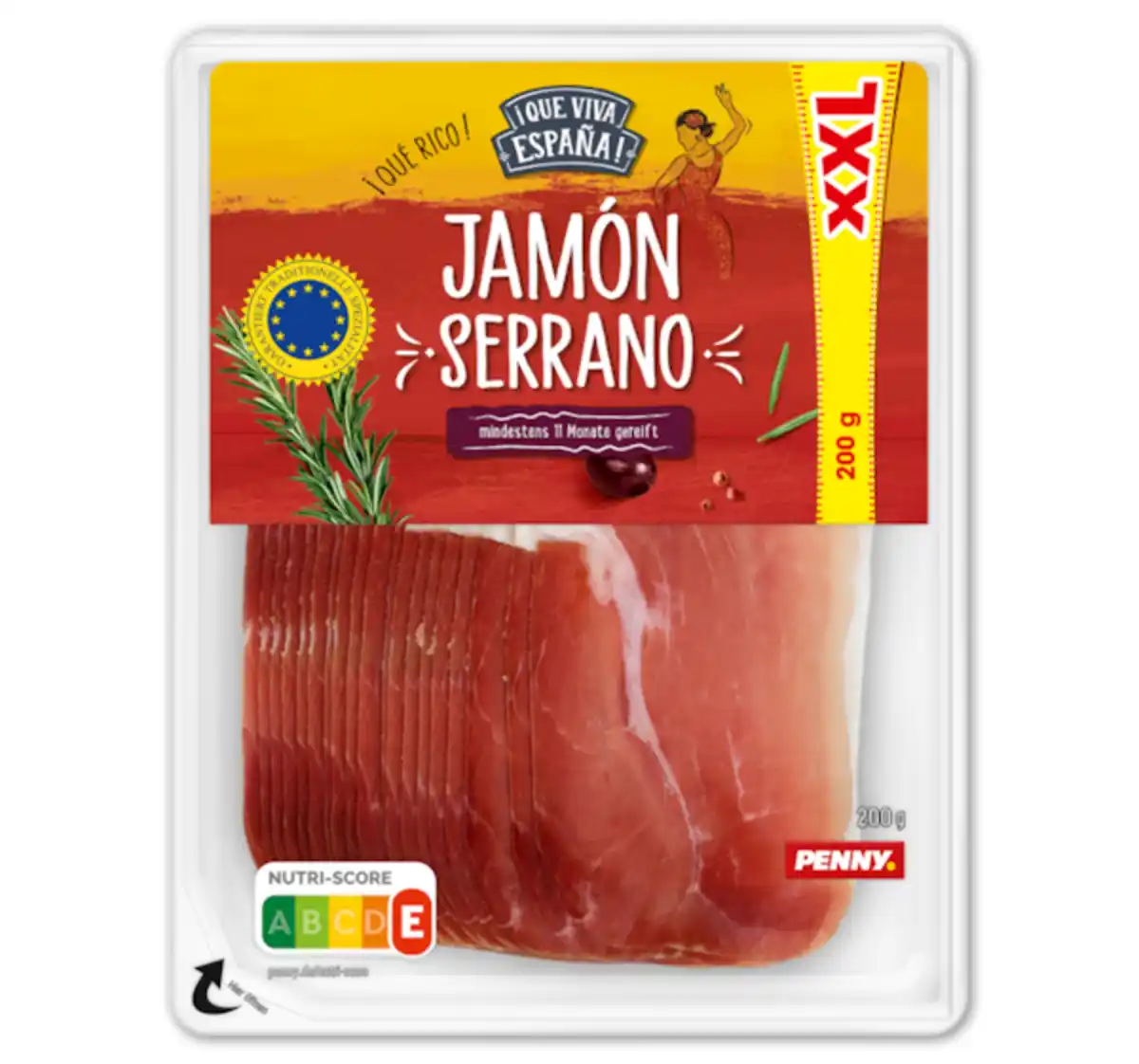 Bild 1 von ¡QUE VIVA ESPAÑA! Serrano-Schinken XXL*