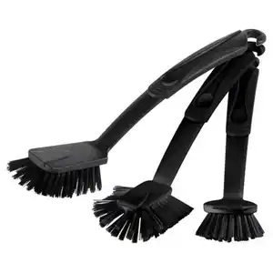 HOME CREATION Küchenbürsten, Spülbürste 3er-Set, Schwarz