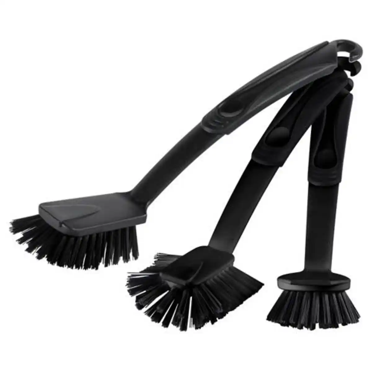 Bild 1 von HOME CREATION Küchenbürsten, Spülbürste 3er-Set, Schwarz