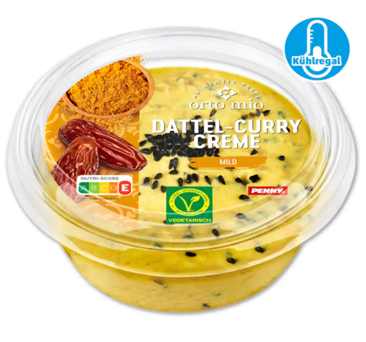 Bild 1 von ORTO MIO Antipasticreme Dattel-Curry-Dip