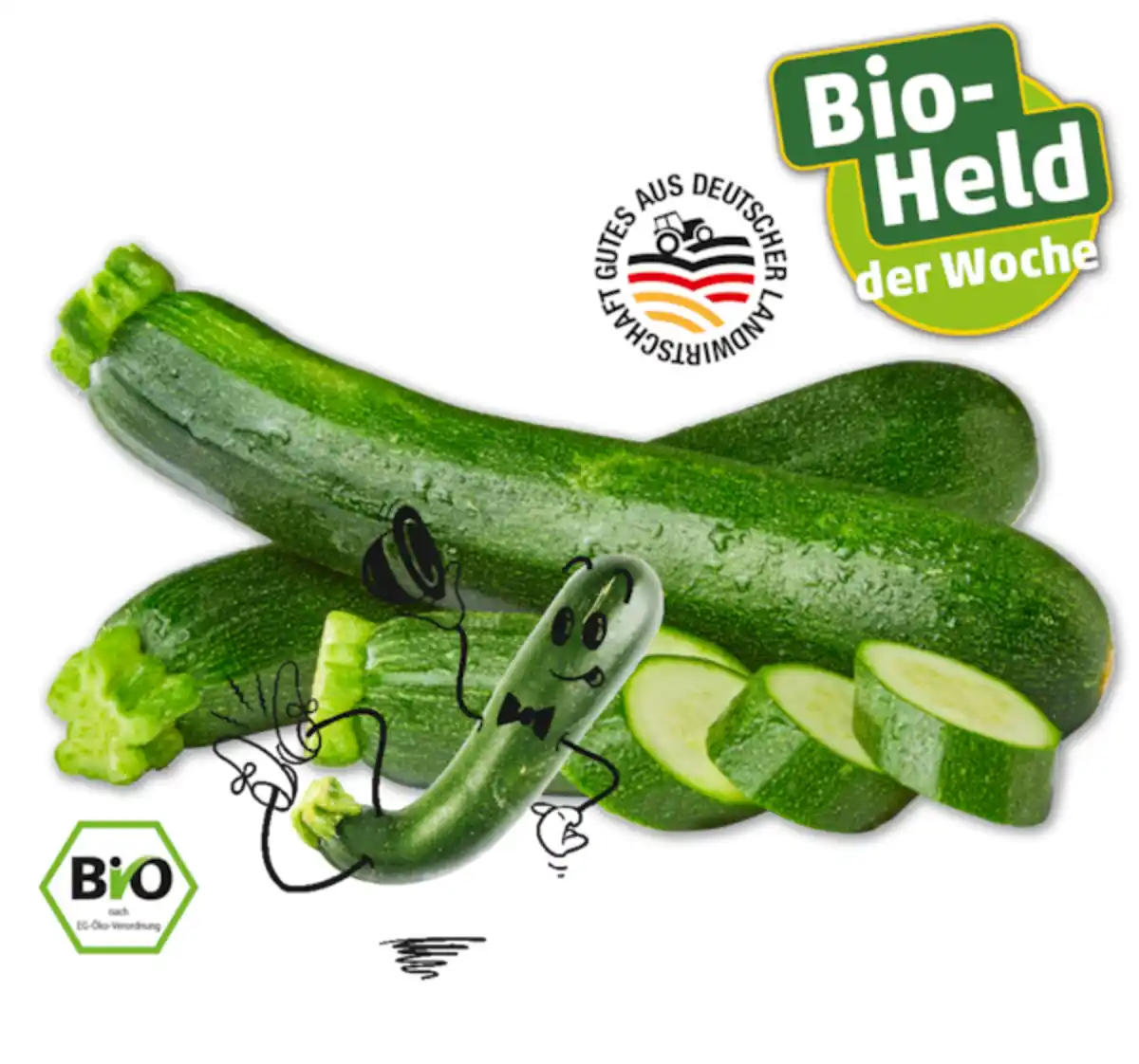 Bild 1 von Deutsche Bio-Zucchini*